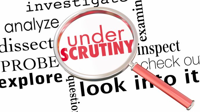 Regulatory scrutiny