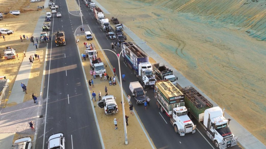 Hundreds of ‘Keep the Sheep’ protesters descend on
