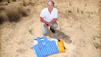 Perth man develops life-saving cooling vest as
