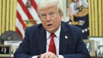 Donald Trump reacts to Wall St wipeout: President