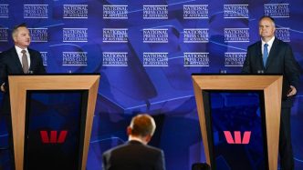 Energy debate: Minister Chris Bowen and shadow