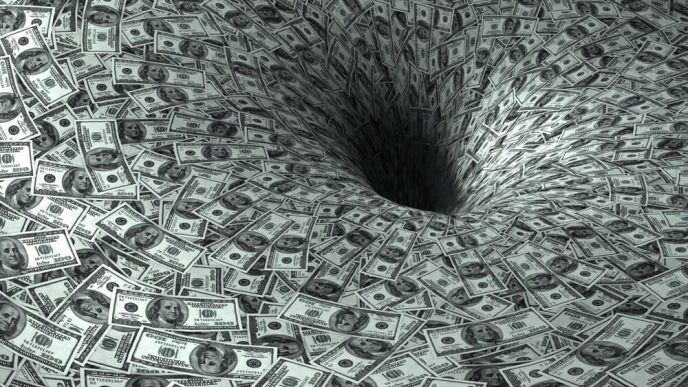 How to catch a terrorist in the stock market