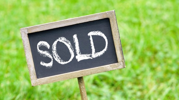 Sold sign