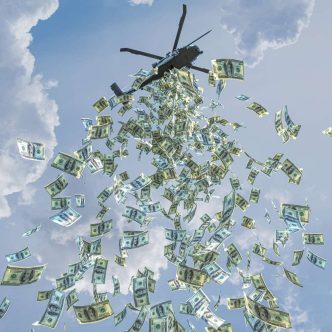It’s raining government money here