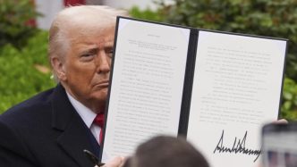 Leaders condemn Trump's tariffs, some vow