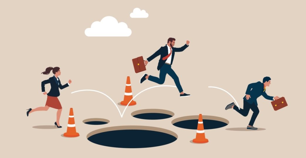 Figures avoid potholes