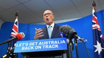 Rightwing challenger Peter Dutton’s ‘anti-woke’