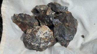 Taruga unveils cracking polymetallic rock chips in