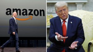 Donald Trump, Jeff Bezos: White House, Amazon