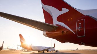 Qantas bulks up New Zealand flights over peak