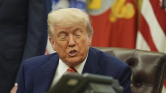 Trump heralds 'breakthrough' US trade deal with UK