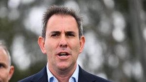 ‘Bit of perspective’: Jim Chalmers takes aim at
