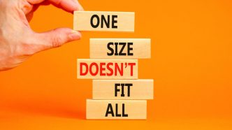 One size doesnt fit all