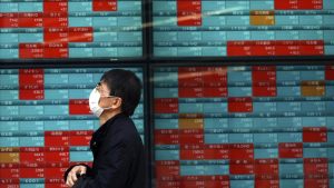 Asian shares climb, dollar eases ahead of US-China