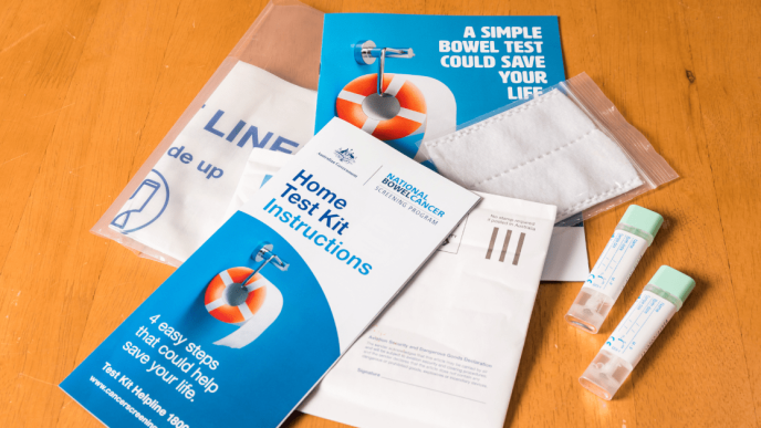 Do the quick and easy bowel screening test that
