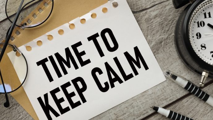 Time to keep calm