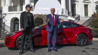 Investors dump Tesla as Trump-Musk clash escalates