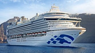 Princess Cruises’ ship tilts in rough seas; crew
