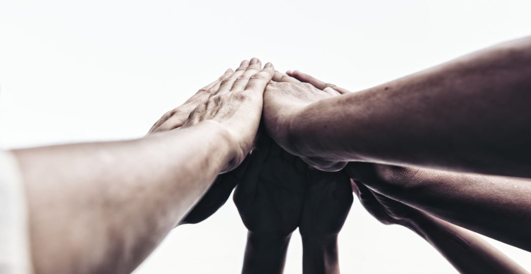 Hands unite