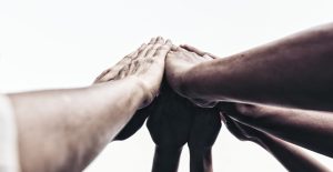 Hands unite
