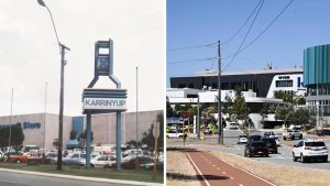 Before and after pictures show how Perth shopping