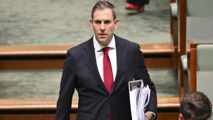Jim Chalmers lauds inflation data, says tariffs