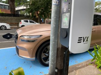 More EV chargers hitting NSW kerbsides