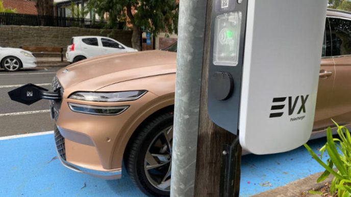 More EV chargers hitting NSW kerbsides