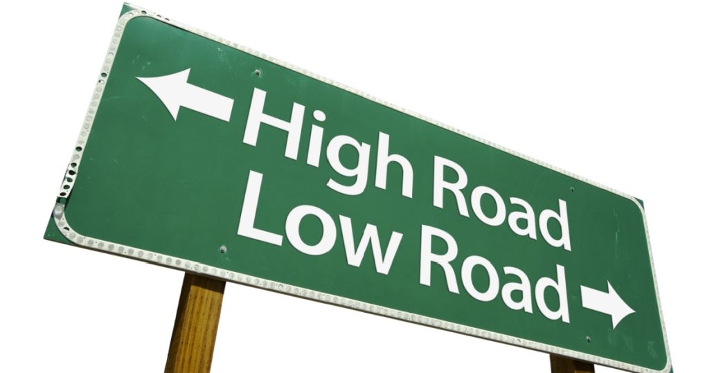 High road low road