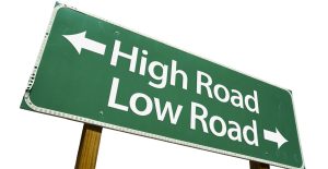 High road low road