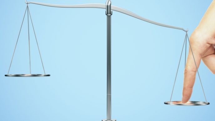 finger weighting scale