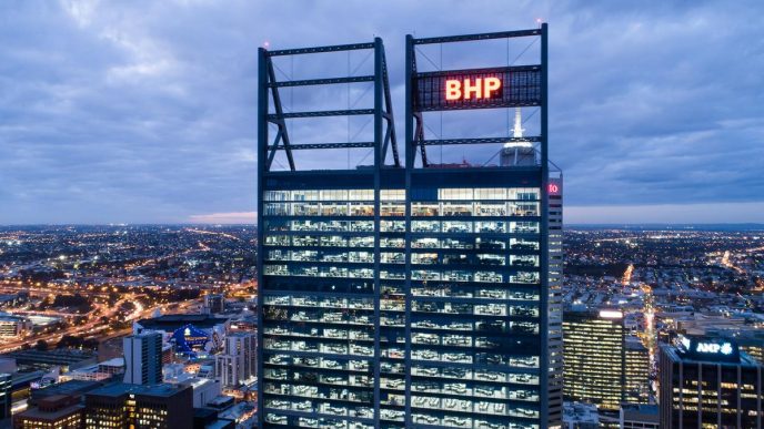 BHP shares near priciest valuation since 2021 on