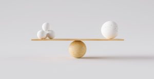 Three balances one