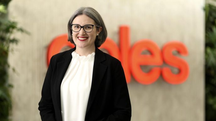 Coles boss Leah Weckert says shoppers feeling more