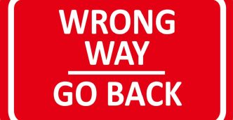 Wrong way go back