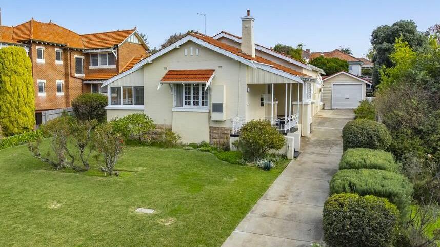 Perth property: Elderly woman celebrates after her