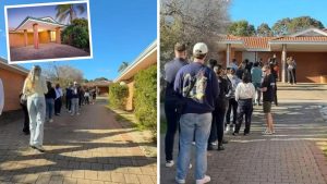 Perth rental: Queue of 92 people waiting to view a