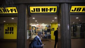 Retiring JB Hi-Fi boss Terry Smart crosses his