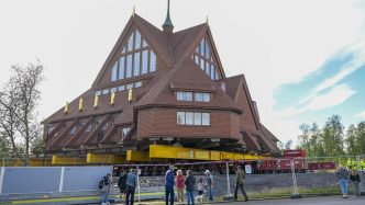 Swedish church to be moved 5km to make way for