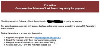 CSLR levy